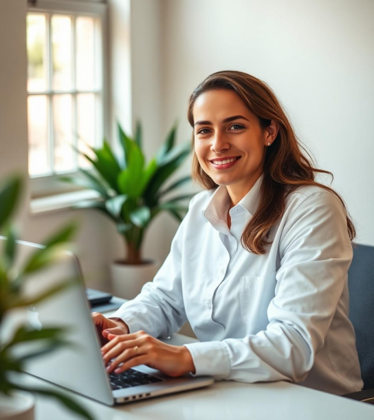 Business owner monitoring compliance status